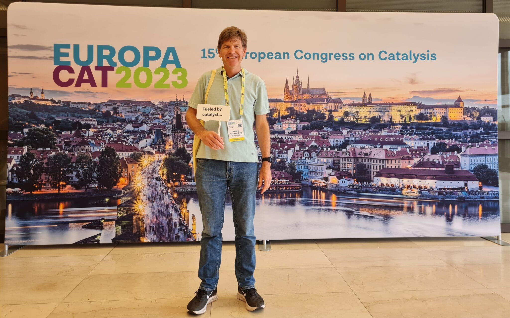Dr Hendrik van Rensburg attends EuropaCAT 2023 in Prague